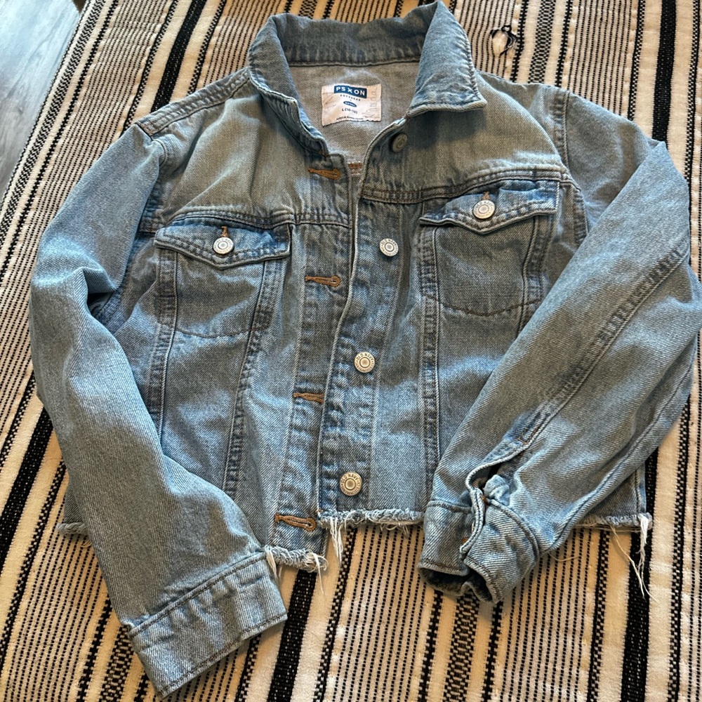 Old Navy Blue Jean Jacket Classic Style
